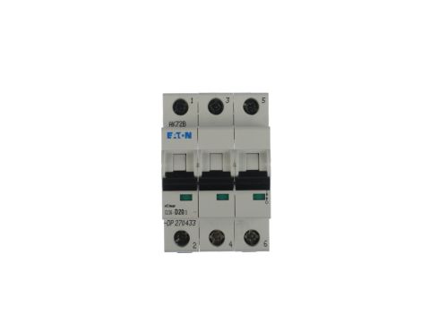 Wyłącznik nadprądowy 3P D 20A 6kA AC CLS6-D20/3-DP 270433