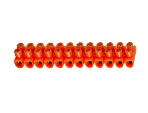 Listwa zaciskowa gwintowa 12-torowa 10mm2 pomarańczowa 750V LTF12-10 21512008