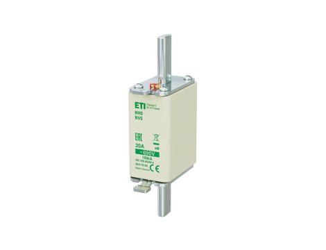 Wkładka bezpiecznikowa NH0 20A aM 690V 004112126 /3szt./