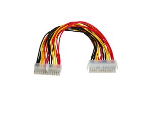 Adapter z kablem Akyga AK-CA-09 przedłużacz P1 20+4 pin (f) / P1 20+4 pin (m) 30cm