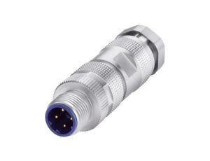 Wtyczka IE M12 PLUG PRO M12 (kodowanie D), metalowa, dla SCALANCE X208 PRO i ET 200 PRO PN. paczka 8 szt., 6GK1901-0DB10-6AA8