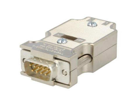 D-SUB-PLUS-M/AX9 D-Sub, il.pinów: 9, wtyk, męskie, proste, zacisk śrubowy, 100mA, 50V