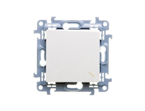 Simon 10 Łącznik schodowy 10AX biały CW6.01/11