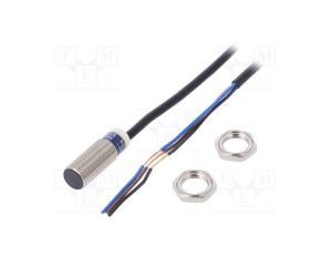 Czujnik indukcyjny, Output: PNP / NO, 02mm, 1224VDC, M12, 2m, Szczelność: IP67 XS512B1PAL2