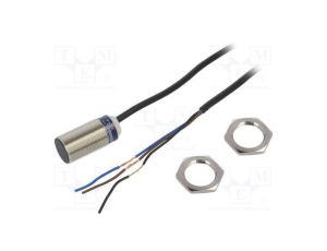 Czujnik indukcyjny, Output: PNP / NO, 05mm, 1224VDC, M18, 2m, Szczelność: IP67 XS518B1PAL2