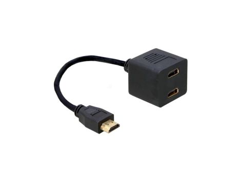 HDMI - 2x HDMI M/F kabel HDMI 0,3 m HDMI Typu A (Standard) 2 x /0,3 m/