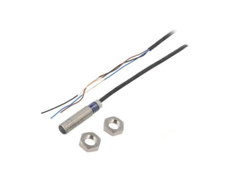 XS508B1PAL2 Czujnik indukcyjny, Output: PNP / NO, 01,5mm, 1224VDC, M8, 2m, Szczelność: IP67