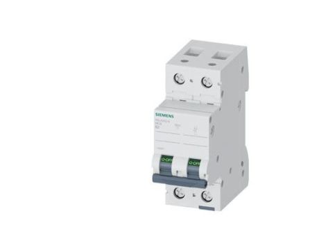 Wyłącznik nadprądowy 400V, 10KA, 2-BIEG., B, 2A 5SL4202-6