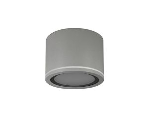 Punktowa oprawa sufitowa do łazienki UMA Sand Light Grey IP54 okrągła szara EDO777541 EDO