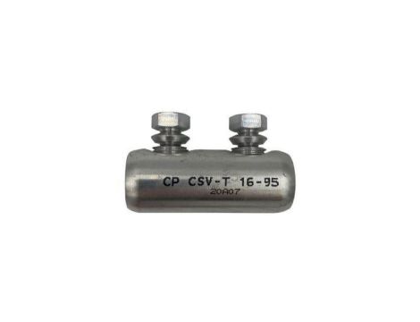 Złączka śrubowa Al-Cu, z przegrodą, cynowana, do 1kV, CSV-T 16-95, 255408