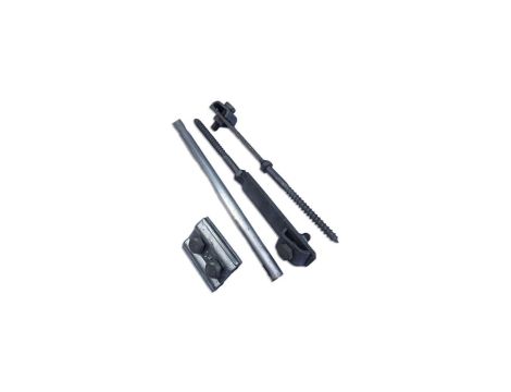 Komplet odgromowy komina h-1,5m aluminium / ocynk ogniowy