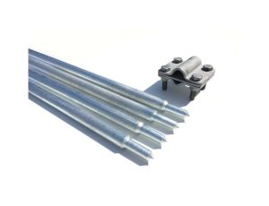 Uziom 6m komplet uziemiający fi 16mm + uchwyt