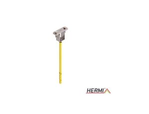 Uchwyt bednarki do ściany max 40x4mm l-200mm A2