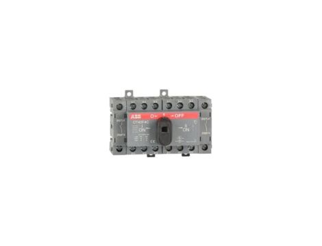 Przełącznik zasilania I-0-II 40A 4P OT40F4C 1SCA104934R1001