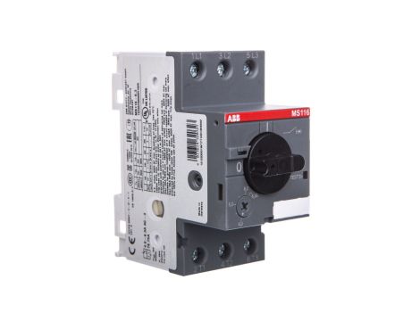 Wyłącznik silnikowy 3P 2,2kW 4-6,3A MS116-6.3 1SAM250000R1009