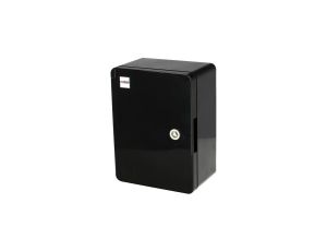 Obudowa standardowa ABS 210x280x130 z ocynkowaną płytą montażową- czarna 800.702.001 HOROZ