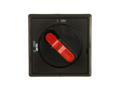 Pokrętło pośrednie czarne IP65 z blokadą do OT16-32FT OHBS2PJ 1SCA105231R1001