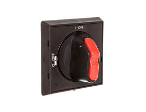 Pokrętło pośrednie czarne IP65 z blokadą do OT16-125F OHBS2AJ1 1SCA105215R1001
