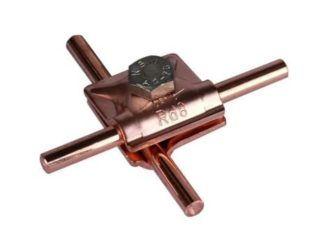 Zacisk uniwersalny MV do drutu 8 mm, Cu 390057