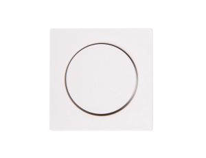 Płytka centralna z pokrętłem ściemniacza, biały polarny Merten, System M MTN5250-0319