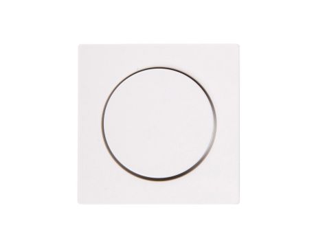 Płytka centralna z pokrętłem ściemniacza, biały polarny Merten, System M MTN5250-0319