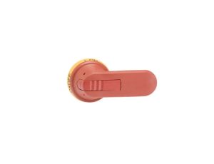 Rączka drzwiowa żółto-czerwona 95mm IP65 OHY95J10 1SCA022628R7550