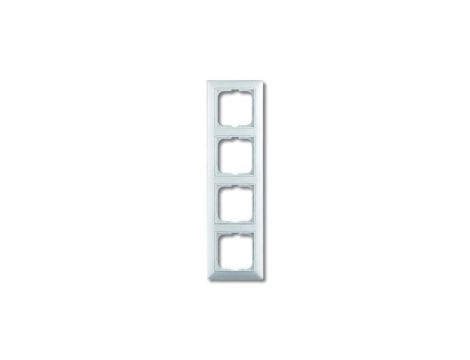 BASIC55 Ramka 4-krotna biały alpejski pierścień dekoracyjny 2514-94-507 2CKA001725A1482