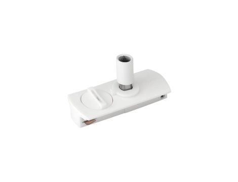 Adapter do Lamp Wiszących Biały Jednofazowy do Szyny
