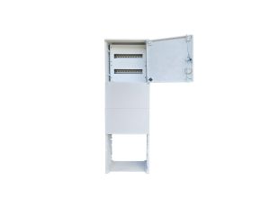 Obudowa termoutwardzalna 40x42 TH z fundamentem 2x16 modułów IP 44 rozdzielnia elektryczna złącze kablowe ZK 40x42 TH Fund