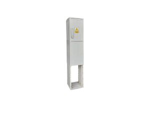 Obudowa termoutwardzalna 26x42 z fundamentem pusta IP44 lakier rozdzielnia elektryczna złącze kablowe 260x420x250 ZK24 Fundament
