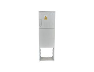 Obudowa termoutwardzalna 40x42 z fundamentem pusta IP44 lakier rozdzielnia elektryczna złącze kablowe 400x420x250 ZK44 Fundament