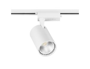 Lampa Szynowa LED 20W 3000K ECO Biała Jednofazowa