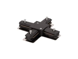 Łącznik X do szyny SEVA X Connector Black, czarny EDO777422 EDO