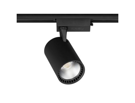 Lampa Szynowa LED 20W 4000K ECO Czarna Jednofazowa