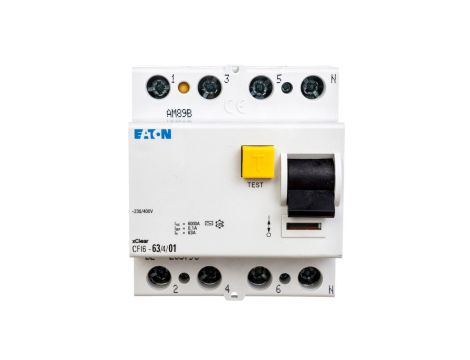 Wyłącznik różnicowoprądowy 4P 63A 0,1A typ AC CFI6 63/4/01 235793