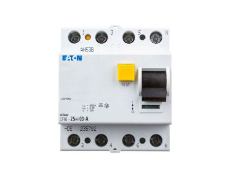 Wyłącznik różnicowoprądowy 4P 25A 0,3A typ A CFI6 25/4/03-A 235782
