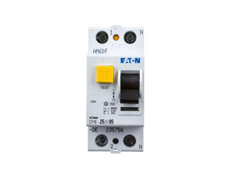 Wyłącznik różnicowoprądowy 2P 25A 0,5A typ AC CFI6 25/2/05 235756