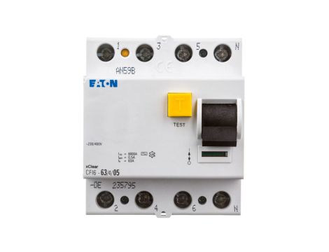 Wyłącznik różnicowoprądowy 4P 63A 0,5A typ AC CFI6 63/4/05 235795