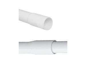 Rura Elektroinstalacyjna Kielichowana 28mm Sztywna do kabli 2mb Biała AKS