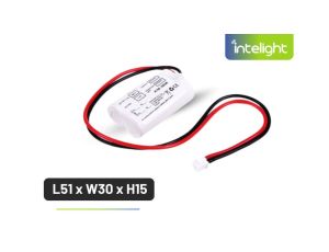 Pakiet akumulatorów NiCd 2,4V 800mAh do oprawy Kasjopeja Led (przed 2016r.) - L51 x W30 x H15 / 99558