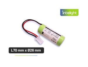 Pakiet akumulatorów LiFePO4 1x26650 3,2V 3000mAh do Starlet White II - L70 x Ø26 / 94917