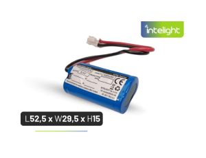 Pakiet akumulatorów LiFePO4 6,4V 600mAh do oprawy DIRECTO S CT 3H / Suprema D 1H i 150 1H / Vella150 1H / Starlet Round 250 1H -