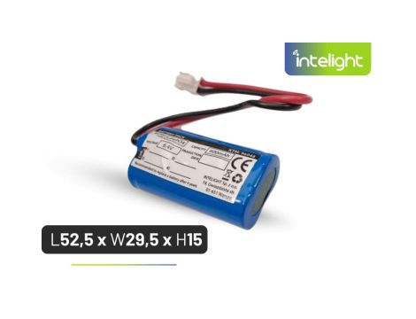 Pakiet akumulatorów LiFePO4 6,4V 600mAh do oprawy DIRECTO S CT 3H / Suprema D 1H i 150 1H / Vella150 1H / Starlet Round 250 1H -