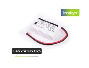 Pakiet akumulatorów NiCd 3xSC 3,6V 1700mAh do oprawy Starlet Quad SO 150 3H SO 250 1H i 3H SOH 250 1H SC 150/250 1H SCH 250 1H /