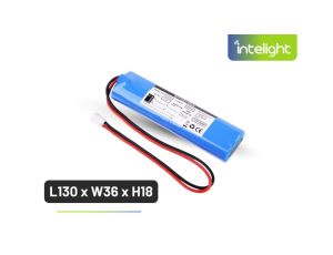 Pakiet akumulatorów LiFePO4 12,8V 1600mAh do oprawy WARS 3W 3H / 6W 2H / PRIMUS LED HP 3W 3h / 6W 2h / AURA AT 3h - L130 x W36 x