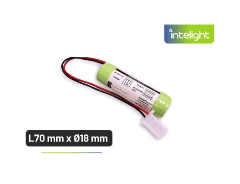 Pakiet akumulatorów LiFePO4 1x18650 3,2V 1500mAh do Starlet White II - L70 x Ø18 / 94916