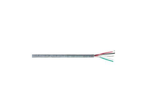 Przewód sterowniczy ekranowany 2x2x22AWG PVC szary 300V BL-8723.00U305 /305m/