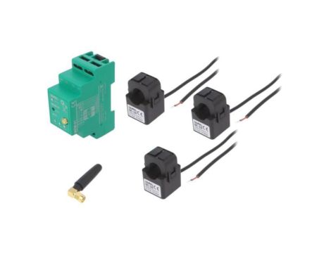 Monitor energii elektrycznej, na szynę DIN, IP20 MEW-01