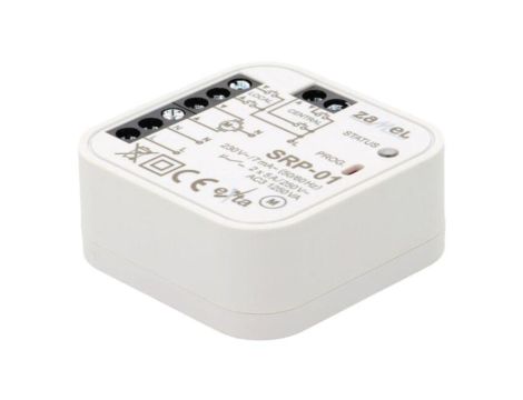 Sterownik rolet, dopuszkowy, 230VAC, NO x2, IP20, Ipracy max: 5A SRP-01