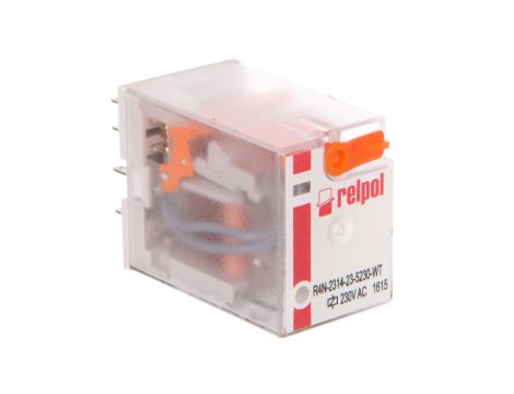 Przekaźnik przemysłowy 4P 6A 230V AC R4N-2314-23-5230-WT 860676